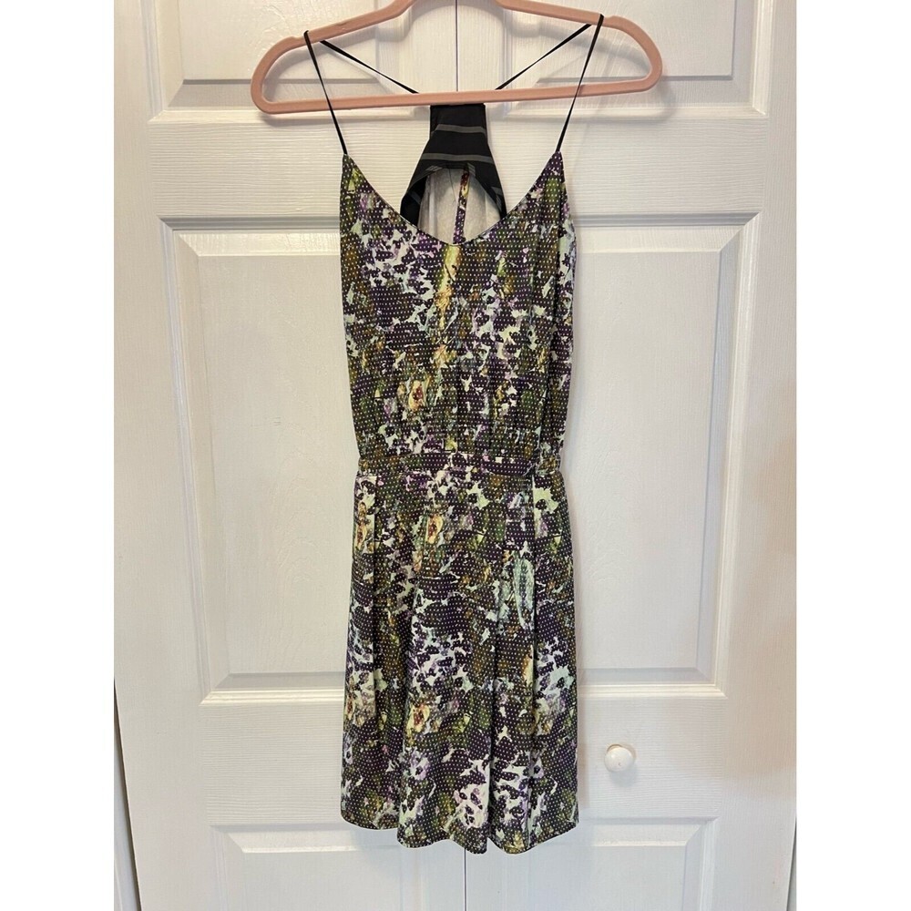 Lululemon City Summer Dress Size 4 Floral Racerback Womens - Picture 2 of 9